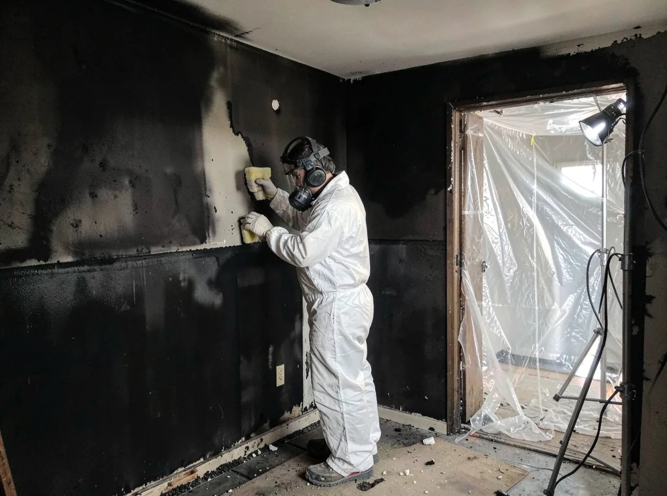 Fire Damage Restoration company in Howard, SD